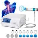 Shockwave Therapy Machine for Pain Relief, ESWT Shock Wave Therapy Device with 7 Massage Heads for Deep Tissue, Non-Invasive Pain-Free Muscle Relief for Back, Waist, Leg, Elbow, Neck, Shoulder and ED