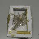 Kurt Adler 10-Light 10-Inch Capiz Classical Multi-Pointed Bethlehem Star Treetop