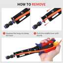 Air Line Pliers Push to Connect Fittings Removal Tool, Disconnect Tool for 1/4 5/16 (6mm, 8mm) Qucik Connect Air Hose Fittings, Release Pliers for Push-Fit Pneumatic Connectors