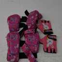 Soft-Style Kids Knee and Elbow Pads with Bike Gloves, Flexible Impact-Resistant Gear for Ages 2-11, Designed for Balance Bikes, Roller-Skating, and Skateboarding (Large)