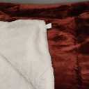 NANPIPER Baby Sherpa Blanket,Warm Toddler Throw Blanket,Soft Newborn Fleece Blanket for Winter (Brown,30x40 inches)