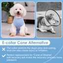 cyeollo 2pack Surgery Recovery Suit for Dogs Cats Soft Breathable Female Male Pet Bodysuit After Surgery for Spay, Neuter, Surgical Recovery Onesie Shirt for Medium Large Dogs, Blue & Grey, XL (X-Large (Back: 19"-22"))