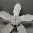 Modern Ceiling Fans with Lights and Remote,20" Low Profile Ceiling Fan with Light,7 Blades Flush Mount Ceiling Fan with Lights,6 Speeds, Reversible,3000k-6500k Dimmable LED (Black)