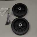 KIT0138 Wheel for Traeger Pro 34 & 22, Pro 780, 575 Replacement Parts Wheels, 7 Inch HDW332 Plastic Smoker Grill Wheels for Eastwood 34 & 22, Bronson 20, Renegade Pro Parts and Accessories, 2PCS