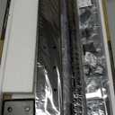 Universal TV Stand - Table Top TV Stand for 27-60 inch LCD LED TVs - 9 Level Height Adjustable TV Base Stand with Tempered Glass Base & Wire Management, VESA 400x400mm