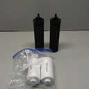 Gravity Water Filter Replacement,for Berkey Black Carbon (BB9-2) Purification Elements and Fluoride Filters K5366 (PF-2) Combo Pack,Compatible with Berkey Filtration System,Pack of 4