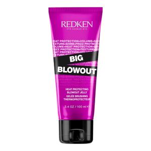 Redken Big Blowout Heat Protection Jelly Serum - For All Hair Types, Volume For Fine Hair, Blowdry Gel (3.38 Fl Oz (Pack of 1))