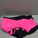 Aqua Eve Plus Size Swimsuit for Women Tummy Control One Piece Bathing Suit Vintage Swimwear Black and Pink, Size 20W