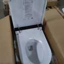 Casta Diva Smart Toilet with Bidet Built in, Auto Open Close, Foot Sensor, 1000 MaP Auto Flushing, ADA Comfort Height, Artistic Lighting, Smart Heated Seat, Foam Dispenser, Tank Built in (CD-U010Max)