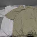 100% Cotton Crewneck T-Shirts pack of Two, Large