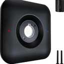 Shower Escutcheon Replacement for Moen T2471 Genta LX Valve Trim Kit,One-Handle Tub and Shower Faucet, Valve Trim Only, Single Metal Square Escutcheon KitShower Handle Cover Plate,Matte Black