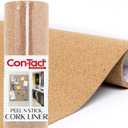 Con-Tact Brand Adhesive Roll, Cork, 18" x 4', 18 in x 4 ft