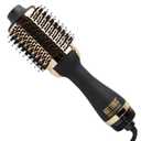 HOT TOOLS 24K Gold Blow Dryer Brush - Hot Air Brush for Salon-Worthy Volume in One Step - Volumizer with 24K Gold Technology for Fast Styling & Long-Lasting Results