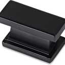 Southern Hills Black Cabinet Knobs - Pack of 5 - Kitchen and Bathroom Black Matte Hardware for Dressers, Desks, Furniture and Cupboards Drawers and Doors SHKM001-BLK-5