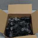 Red and White Solar Christmas String Lights, 2-Pack Total 100 LED 64FT Crystal Globe Solar Lights Outdoor Waterproof, Christmas Decorations with 8 Lighting Modes for Xmas Tree Wedding Patio Party