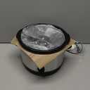 Crock-Pot 4.5 Quarts Manual Design Series Slow Cooker with 3 Manual Heat Settings Cooks Meals for 4 Plus People with Removable Stoneware Bowl, Silver