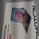 OMOTON Wireless Keyboard for Microsoft Surface Pro 7/7+/6/5/4/3 12.3 inch ONLY, Bluetooth Connection, Ultra-Slim Keyboard Type Cover with Touchpad, 7 Colors Backlit and Rechargeable, Grey