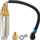 Low Pressure Electric Fuel Pump Compatible With Mercury Mercruiser Marine Boat V6 and V8 4.3L 5.0L 5.7L 262 305 350 Carburetor Engines Replaces 935432 861155A3 861155A2 18-8868