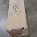 ZINUS 12 Inch King Green Tea Memory Foam Mattress [New Version], Fiberglass Free, Medium Firm Feel, Zoned Pressure Relief, Certified Safe Foams & Fabric, Mattress in A Box (White)