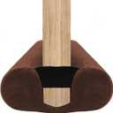 Door Draft Stopper for Doors 29-35" No Adhesive Draft Stopper for Bottom of Door Draught Excluder Under Door Wind Blocker Reduce Noise Draught Excluder Sweep Sound Proof(Brown)