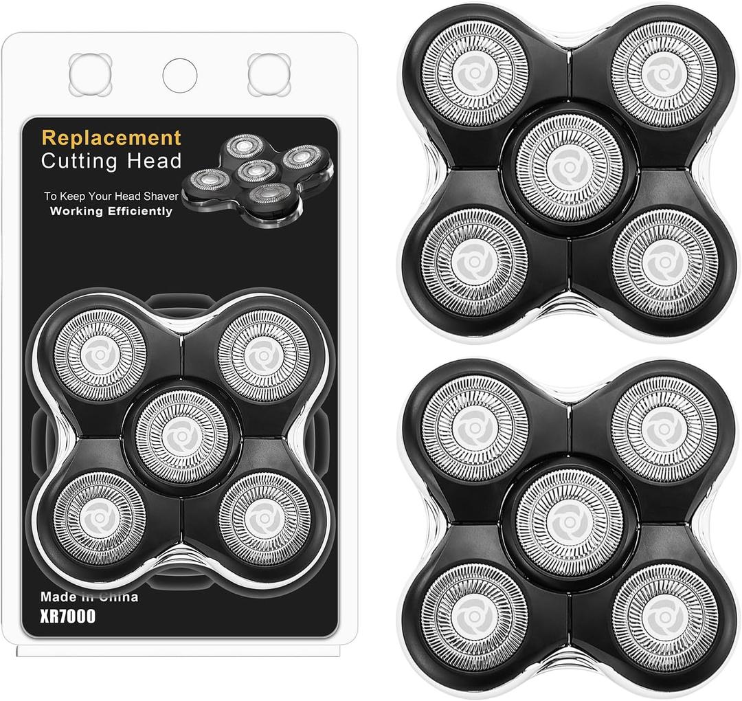 Shaver Replacment Heads Compatible with Remington Balder Pro XR7000 Head Shaver (2 Packs)