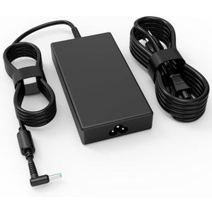 120W 19.5V 6.15A AC Charger for HP USB-C Dock G5 5TW10UT 5TW10AA USB-C/A Universal Dock G2 5TW13AA Envy 15 17 Series Omen 15-5000 5100 5200 710415-001 L41856-001 Power Supply Adapter Cord