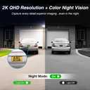 Onforu Floodlight Camera Outdoor, 2K Smart Home Security Camera Wired, 360 Surveillance Al Detection & Auto Tracking, 5500 Lumens Motion-Activated Flood Light Cam, Color Night Vision, 2-Way Audio