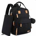 iniuniu Diaper Bag Backpack, 4 in 1 kit Large Unisex Baby Bags for Boys Girls, Waterproof Travel Back Pack with Diaper Pouch