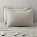 ATLINIA 100% Linen Pillowcases Set of 2, Standard Size 20" x 26" Pillow Case, Linen Pillow Sham (Natural)