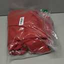 FAIABLE Mens Hoodies Oversized Unisex Acid Wash Hoodie Heavyweight Fleece Vintage Cotton Sweatshirt Men Women Streetwear (Medium, Red)