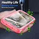 SPORTLINK for iPhone 15 Pro Max Case - IP68 Waterproof Military Protective Full Body Heavy Duty Shockproof 360 Sealed Dustproof with Camera Screen Protector Cover for i Phone 15 Pro Max 6.7" Pink