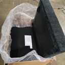 Vesgantti 108" U Shaped Sectional Couch, Comfy Cloud Modular Sectional Sofa with 2 Ottoman Deep Seat Chenille Modern Cloud Sofa, Modular Sofas for Living Room, Bedroom and Apartment, Black