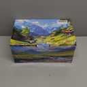 Handheld Sewing Machine with Exquisite Wooden Storage Box & 142-Piece Sewing Kit - Electric Switch, Dual Power Supply, Assorted Needles, Threads, Heavy Duty Scissors - Meets All Household Sewing Needs