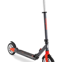 Mongoose Elevate Duo Air Youth/Adult Folding Kick Scooter, Air Filled Tires, Ages 8 Years and Up, Kickstand, Max Rider Weight 220 Pounds