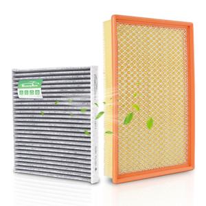 StaunchAuto Engine and Cabin Air Filter Set for 2011-2024 Dodge Ram 1500 (NOT FOR 6.2L TRX), 2019-2024 Ram 1500 Classic 2Pack - Automotive Replacement Accessories #CF11671 CA9401