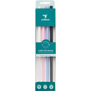 Reduce Touch Cold1 Flex Straws 4 Pack Reusable, Easy to clean 24oz-50oz