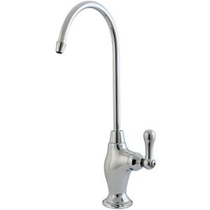 Kingston Brass Gourmetier KS3191AL Restoration Single Handle Water Filtration Faucet, Polished Chrome, 10.81 x 4.63 x 1.75