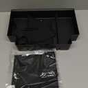 Muslogy Center Console Organizer Compatible with 2022-2026 Chevy Silverado/GMC Sierra 1500, 2024-2026 Silverado & Sierra 2500 3500HD Armrest Storage - Full w/Bucket Seats ONLY(Console Tray&Mats Set)