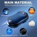 3 x 2PCS Electromagnetic Snow Removal, Anti-Freeze Electromagnetic Car Snow Removal Device, Electromagnetic Wave Anti Freezing and Snow Removal Device, Potable Snow Removal Device