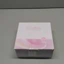 Cordless UV LED Nail Lamp, 80W Rechargeable Nail Dryer with 4 Timers, Atmosphere Light & Mirror Base, UV Light for All Gel Nails, Ideal for Training,Nail Art Practice,Home & Salon Use (Pink)