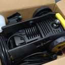 Electric Pressure Washer 5000PSI-Max 3.6GPM Power Washer Touch Screen Adjustable Pressure,4 Nozzles and 500ml Foam Cannon Power Washer Cleaning for Patio Yellow