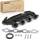 A-Premium Right Side Exhaust Manifold Kit W/Gaskets & Hardware
Compatible with Chevy, GMC & Cadillac - Silverado 1500 2500 3500, Express, Suburban, Tahoe, Avalanche,Sierra, Escalade & More