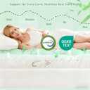 Bamboo Mattress Topper Twin Size with Deep Pocket 1700 GSM Cooling Shredded Memory Foam Mattress Pad Rayon Derived from Bamboo, Ideal for Side Sleepers, Back Pain, Hot Sleepers