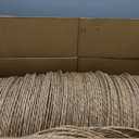 Kochorie Set of 120 Round Woven Placemats 13.8 Inches Bulrush Placemats Natural Hand-Woven Boho Rattan Placemat Wicker Table Mats Farmhouse Weave Place Mats for Home Dining