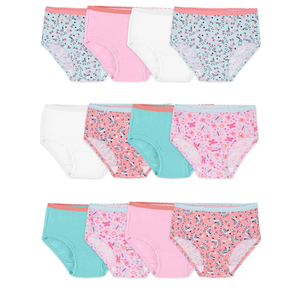 Fruit of the Loom Toddler Girls' Toddler Girls' Tag-free Cotton Underwear 4-5T