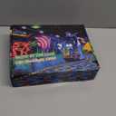 Glostars 100W LED UV Black Light, Powerful UV Spotlight, IP66, 395nm Lamp for Christmas, Halloween Glow Party (2 Packs)