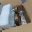 Bumobum 12 oz Glass Mason Jars with Lids, Glass Container with Acacia Wood Airtight Lid, Wide Mouth Canisters for Chia Pudding Loose Tea Coffee Meal Prep Parfait Salad Snacks Yogurt Spice, 4-Pack