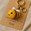 Funny Bee Keychain Gift (sister)