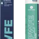 GE RPWFE Refrigerator Water Filter, Genuine Replacement Filter, Certified to Reduce Lead, Microplastics, PFOA/PFOS, and 50+ Other Impurities, Compatible with GE Appliances Brands, Pack of 1