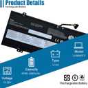 L18M4PF3 45Wh Laptop Battery Replacement for Lenovo ideapad C340-14IML C340-14IWL Flex-14IML Flex-14IWL S540-14API S540-14IML S540-14IWL C340-14API Series L18C4PF3 L18C4PF4 L18M4PF4 15.36V